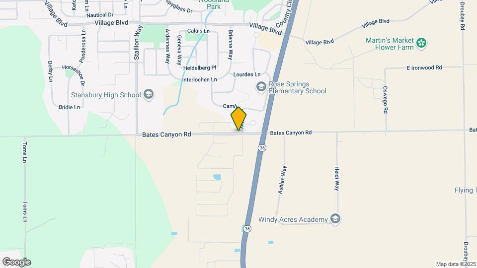 928 E. Bates Canyon Rd., Unit A Map and Location Details