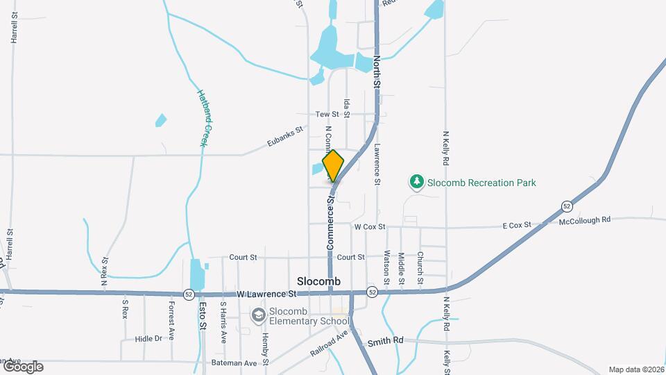 140 N Commerce St Map and Location Details