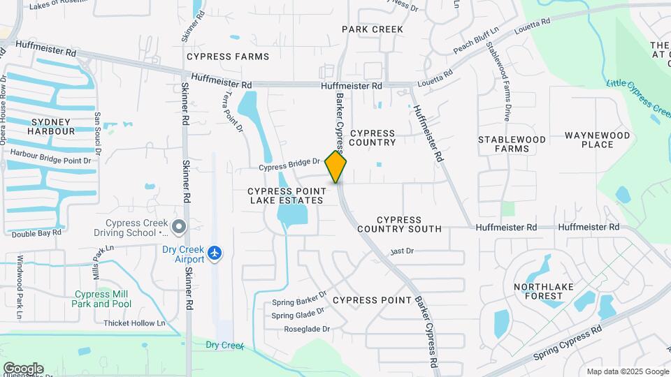 16502 Barker Ranch Ct Map and Location Details