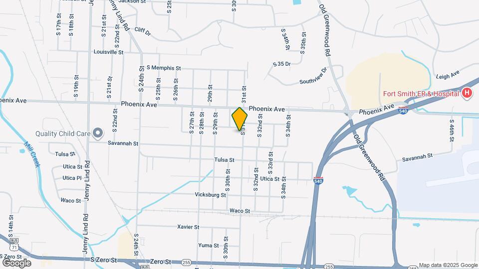 4808 S 31st St Map and Location Details