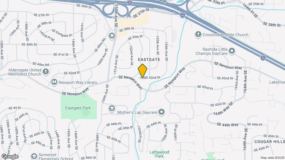 15323 SE 42nd St Map and Location Details