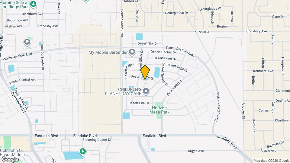 753 Desert Star Dr Map and Location Details