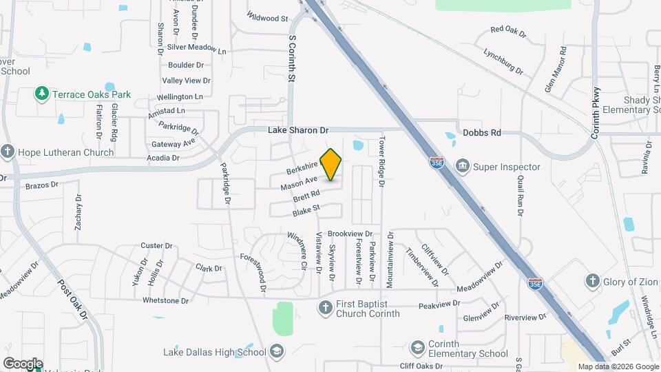 3117 Brett Rd Map and Location Details