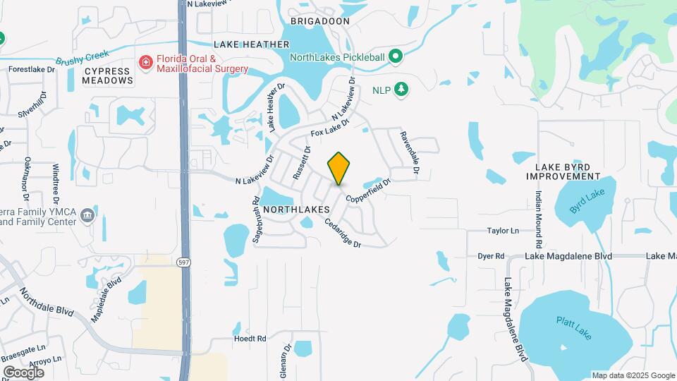 16022 Saddle Creek Dr Map and Location Details