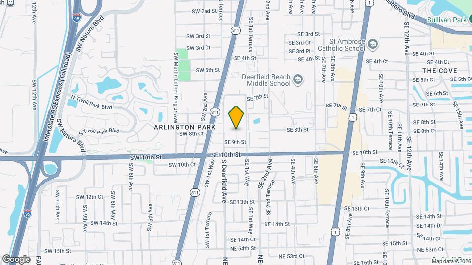 747 SE 1st Ave Map and Location Details