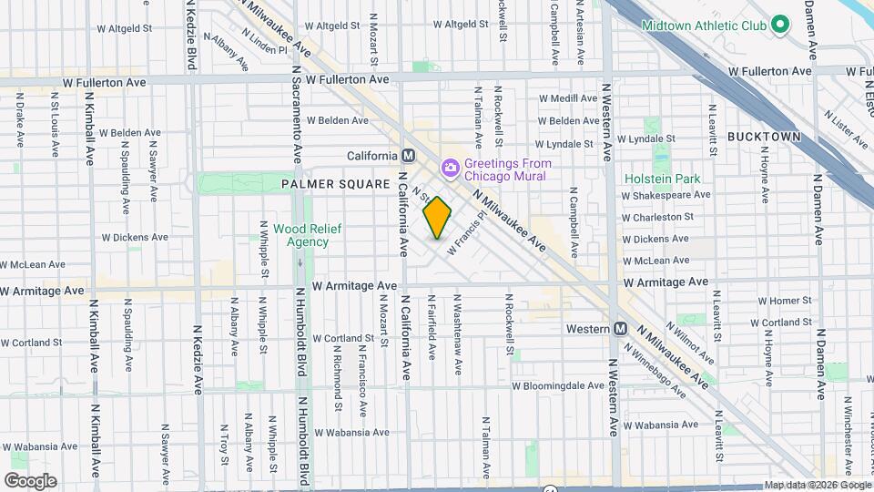 2117 North Point St Map and Location Details