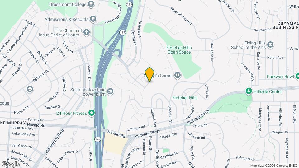 1162 Erin Dr Map and Location Details