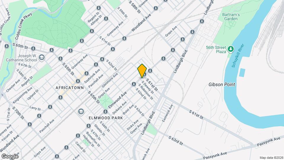 2507 S Dewey St Map and Location Details