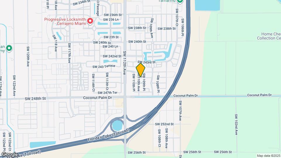 24521 SW 110th Ave Map and Location Details