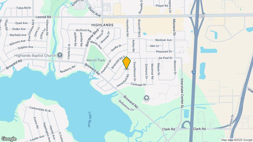 10252 Haverford Rd Map and Location Details