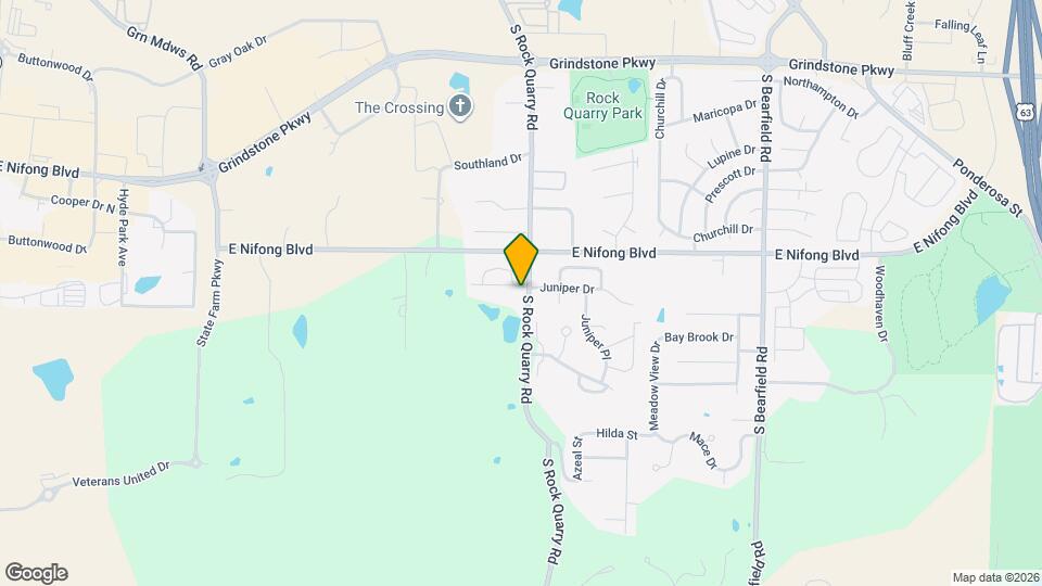 1720-1722-1722 Juniper Dr Map and Location Details