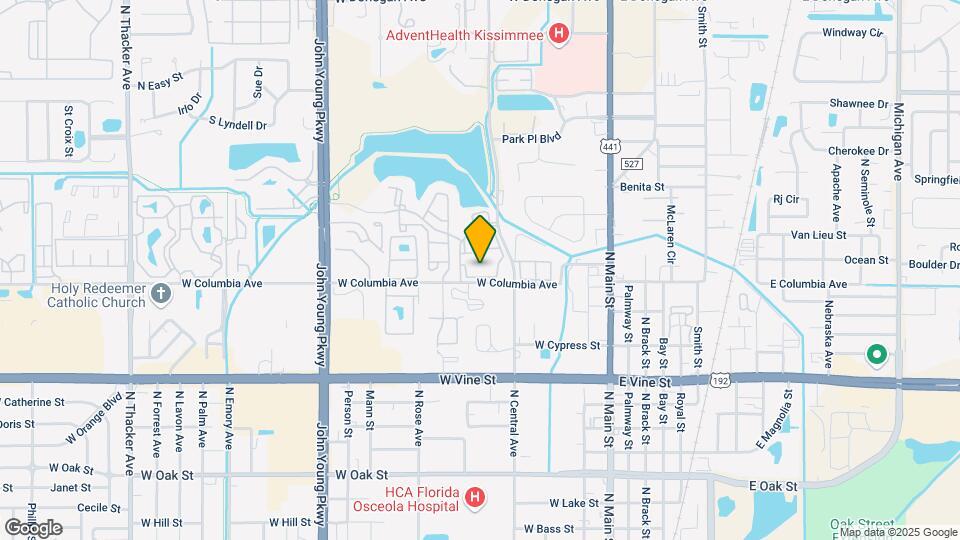 Bella Vista Lake Condominium Map and Location Details