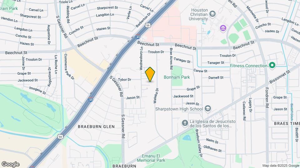 8433 Wednesbury Ln Map and Location Details