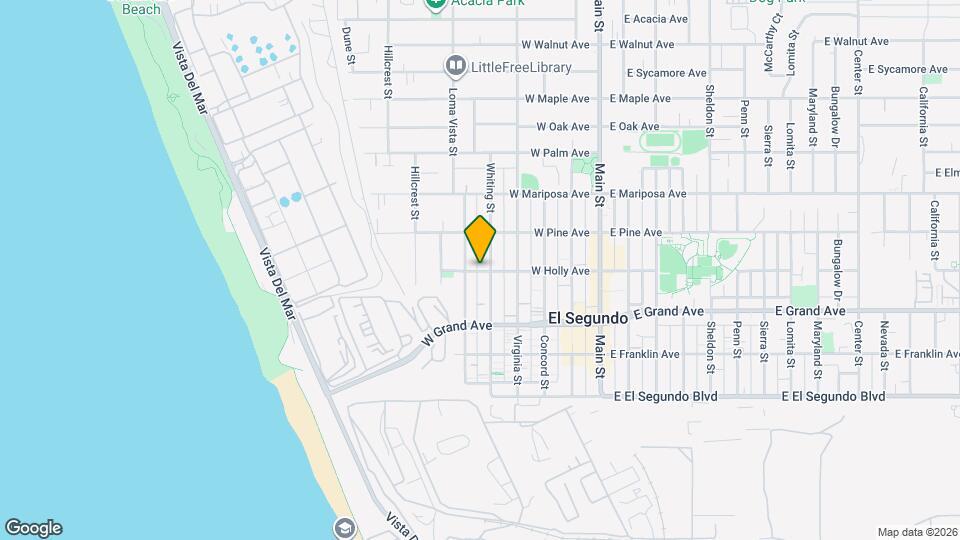 510 W Holly Ave Map and Location Details