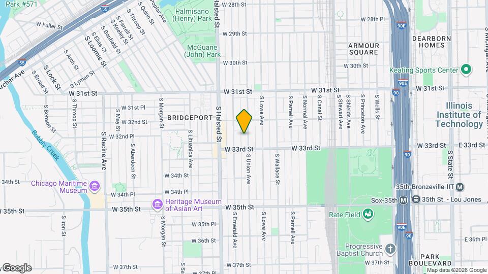 3232 S Union Ave, Unit Unit3 Map and Location Details