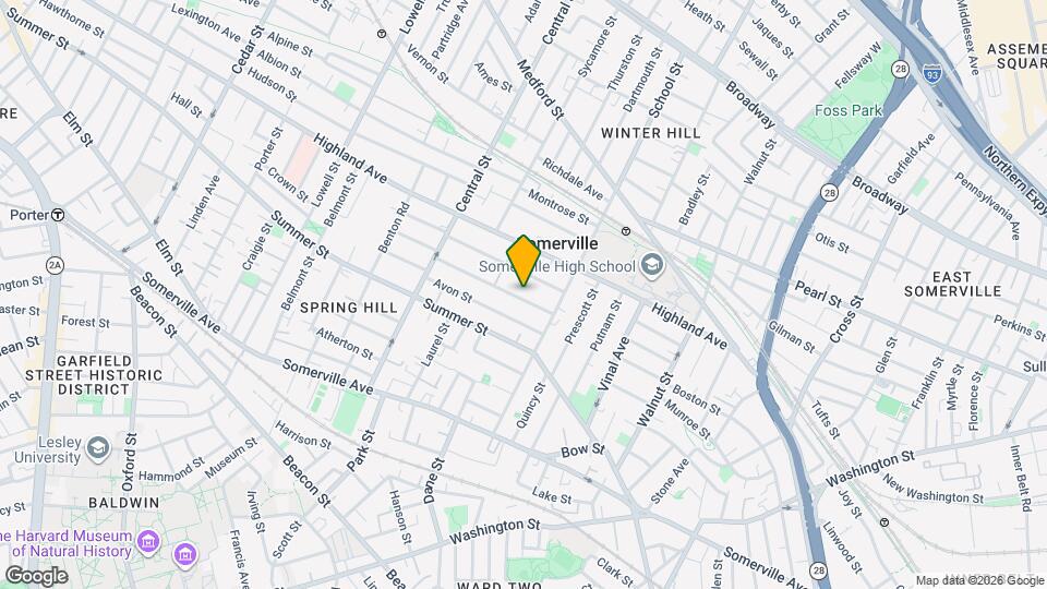 21 Berkeley St, Unit 1T Map and Location Details