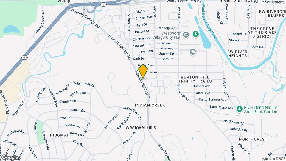 925 Roaring Springs Rd Map and Location Details