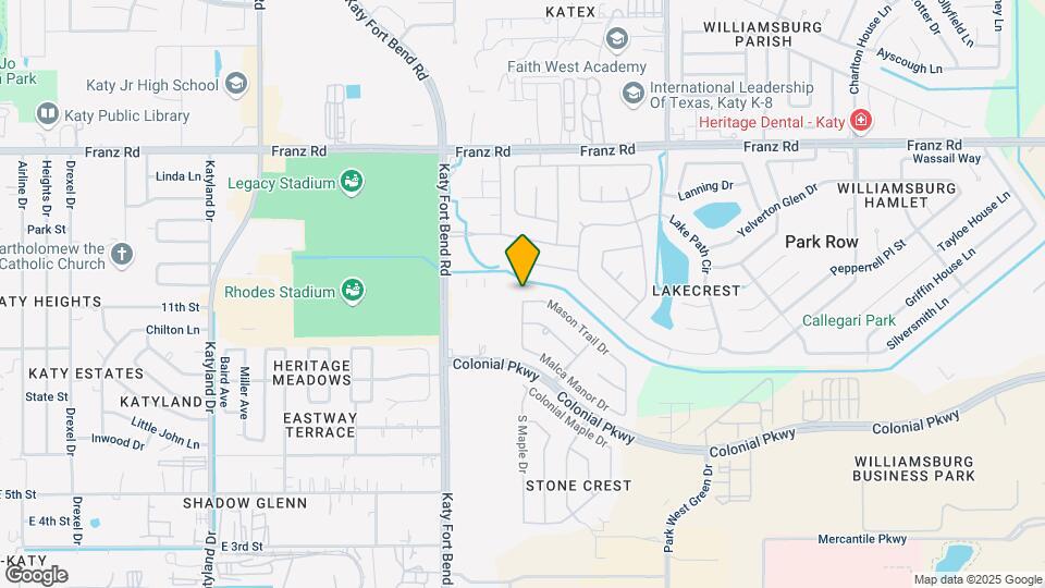 24938 Mason Trail Dr Map and Location Details