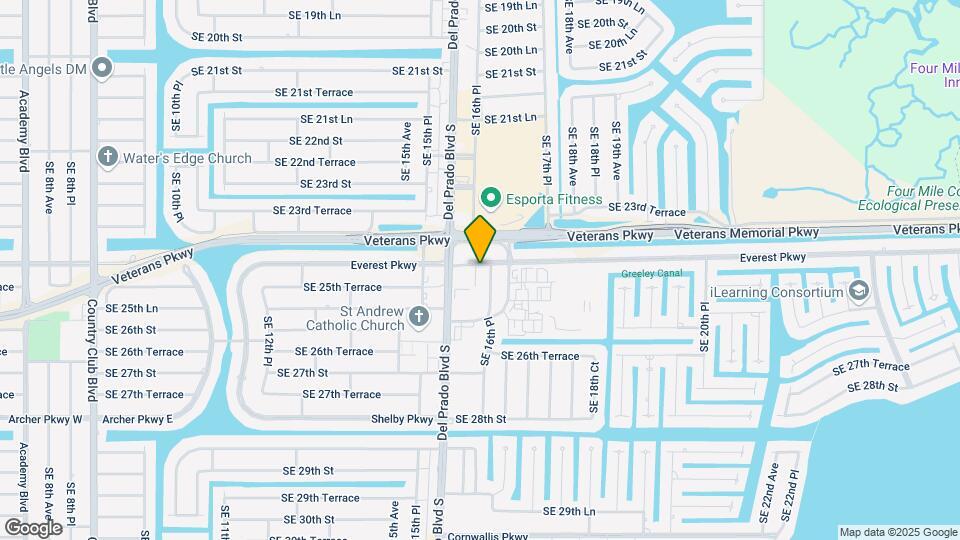 2504 SE 16th Pl Map and Location Details