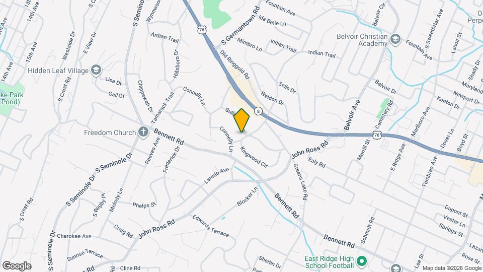 3722 Sullivan Ave Map and Location Details