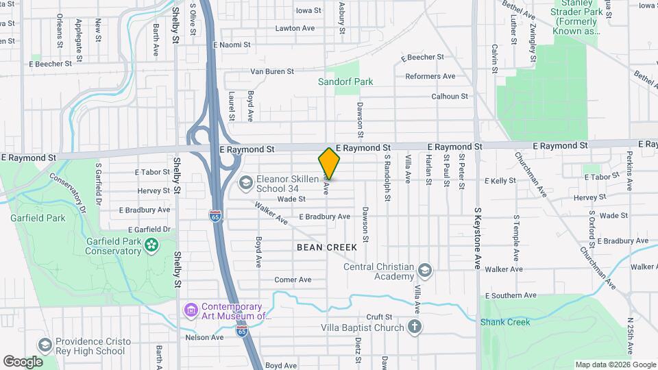1701 E Kelly St Map and Location Details