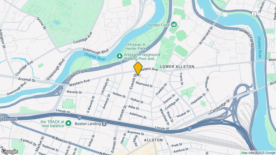 14 Westford St, Unit 1 Map and Location Details