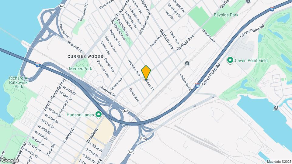 107 Brown Pl Map and Location Details