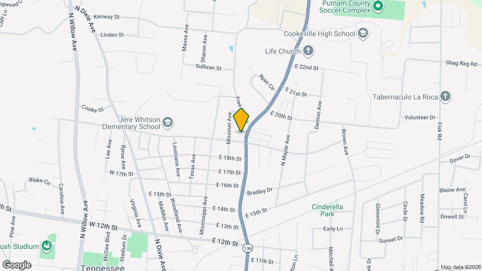 407 Grady Way Mapa y Detalles de la Ubicación