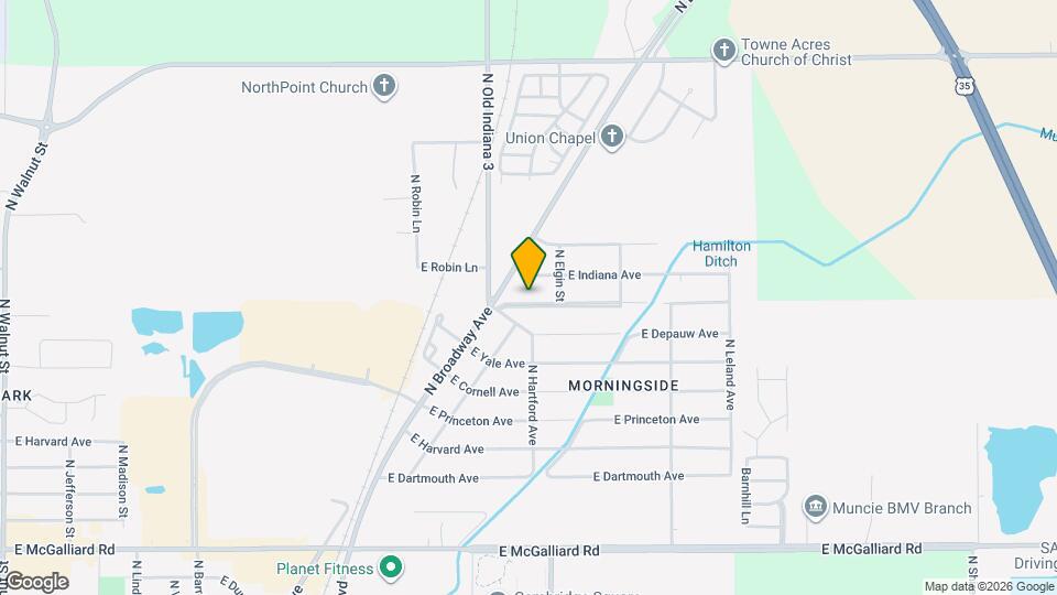 1800 E Purdue Rd Map and Location Details