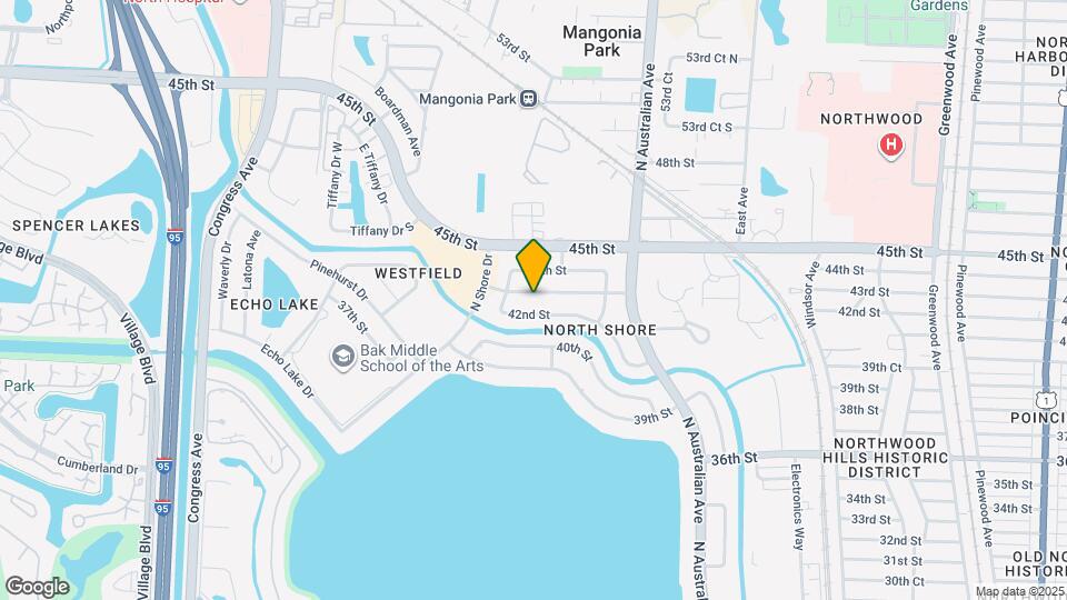 1626 43rd St Map and Location Details