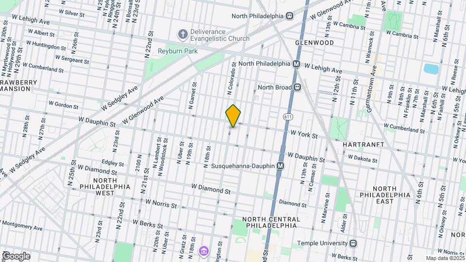 2339 N 17th St Map and Location Details