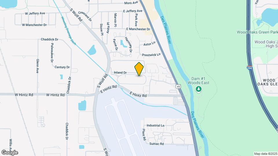 375 Plum Creek Dr Mapa y Detalles de la Ubicación