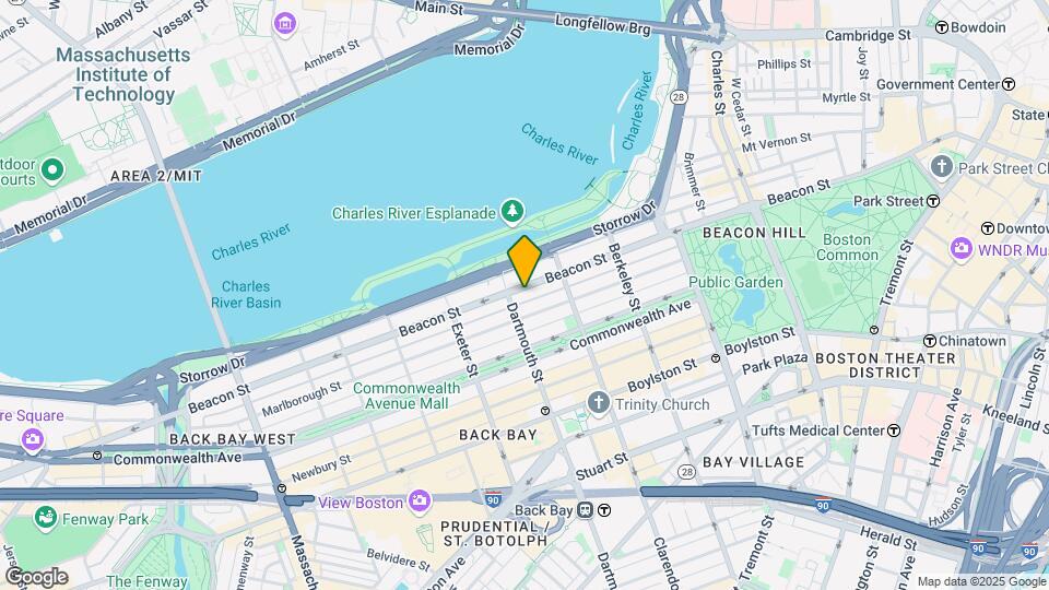 245 Beacon St Map and Location Details