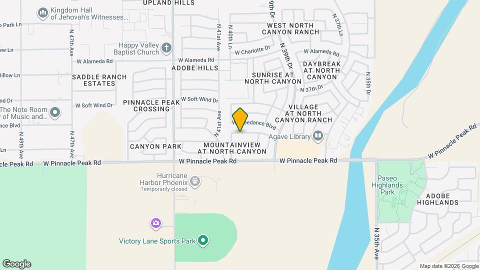 4043 W Camino Del Rio Map and Location Details