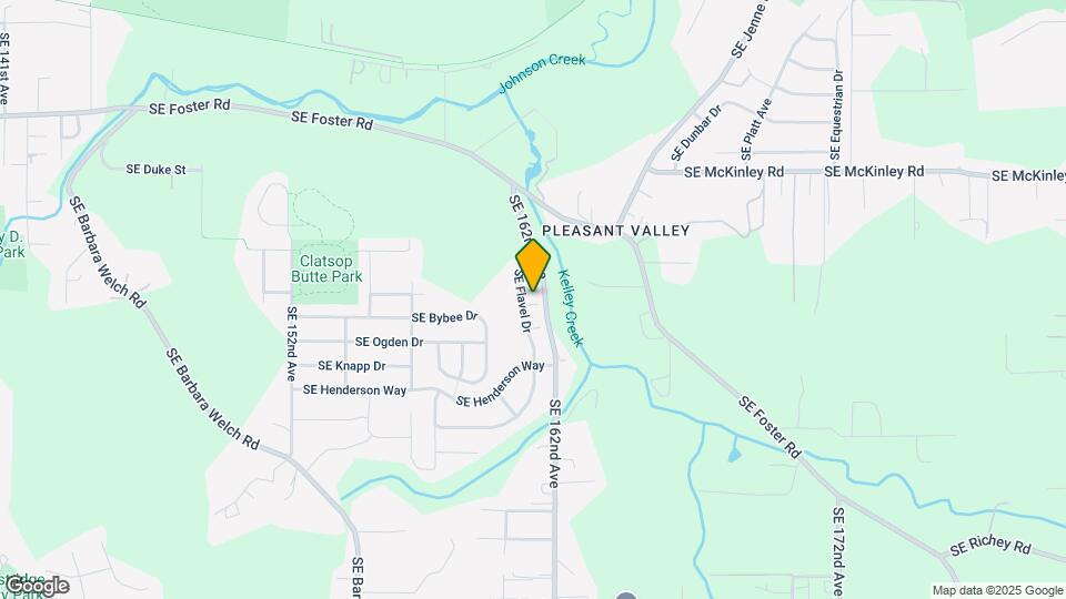 16107 SE Bybee Ct Map and Location Details
