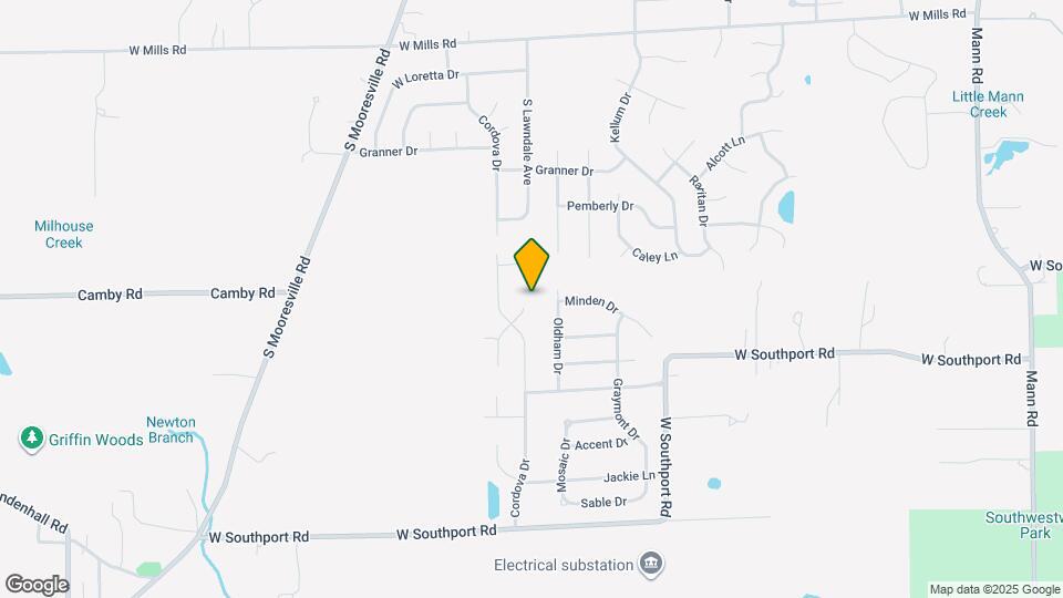 7021 Gimbel Ct Map and Location Details