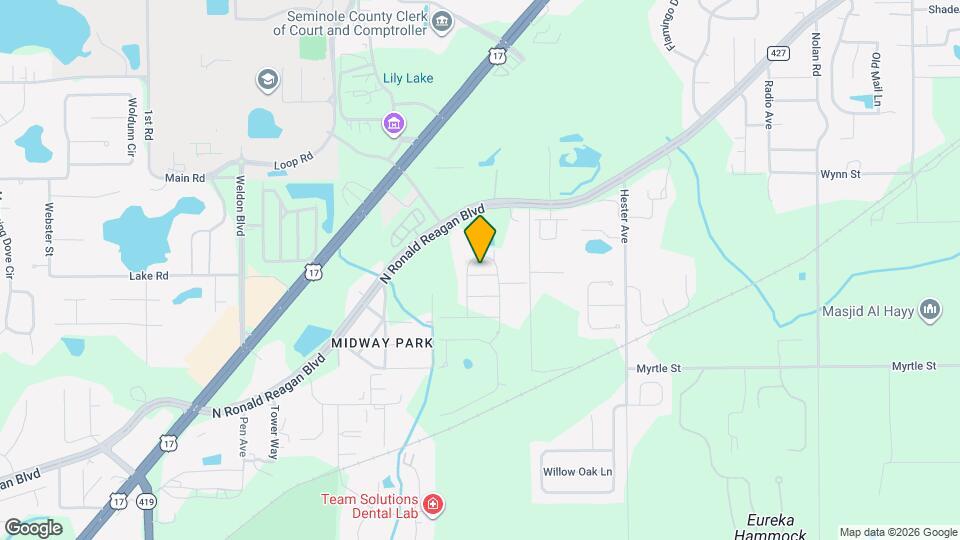 2556 Leyland Cypress Ln Mapa y Detalles de la Ubicación
