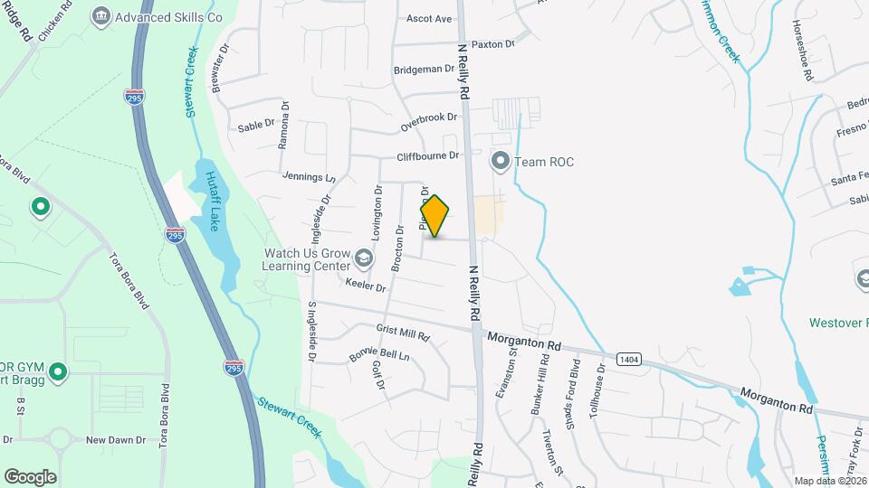 6521 Cissna Dr Map and Location Details