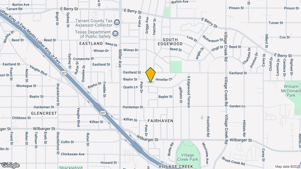 4321 Quails Ln Map and Location Details