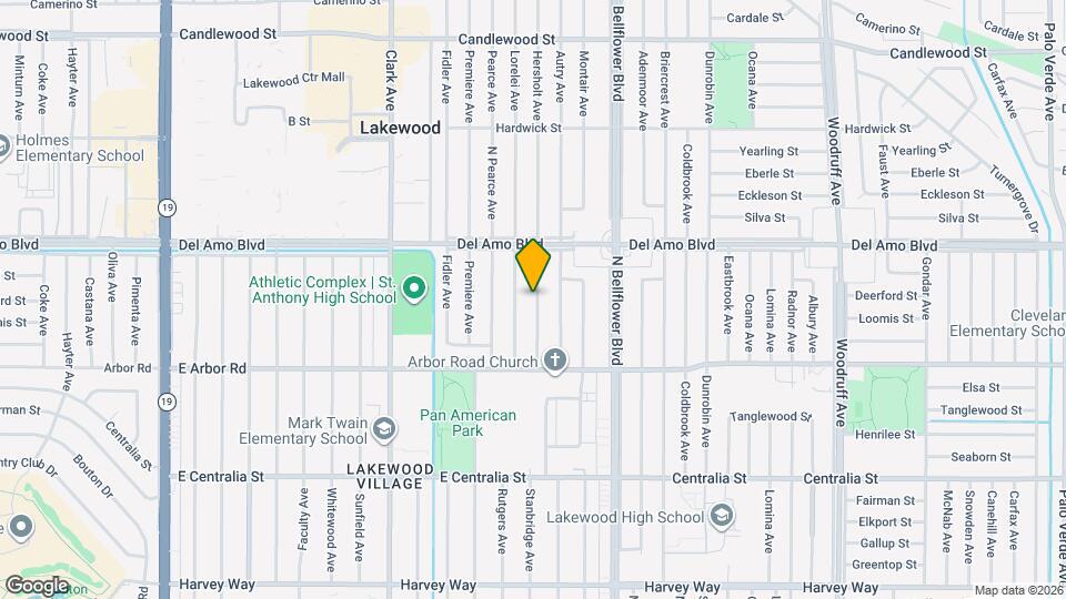 4815 Hersholt Ave Map and Location Details