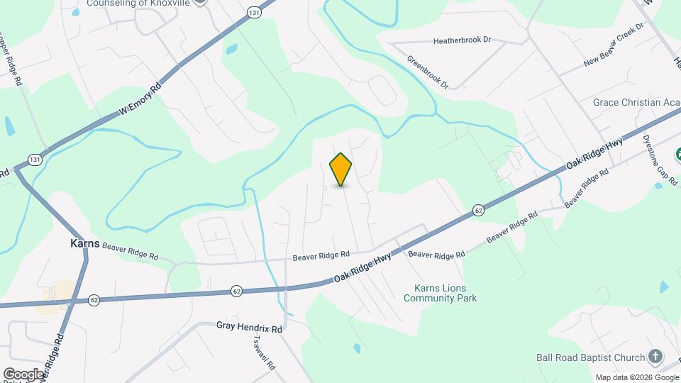 6985 Yellow Oak Ln Map and Location Details