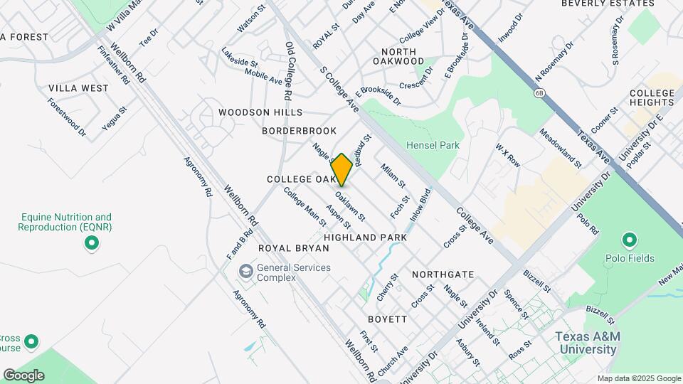 4005 Oaklawn St Mapa y Detalles de la Ubicación