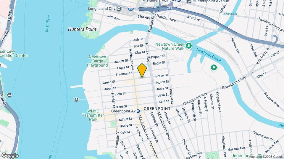190 Green St Mapa y Detalles de la Ubicación