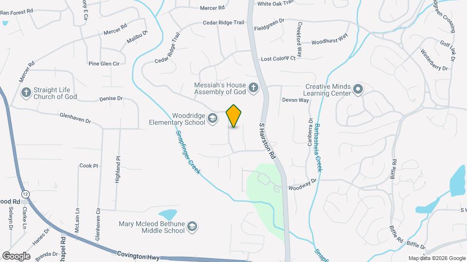 4073 Cedar Ridge Trail Mapa y Detalles de la Ubicación