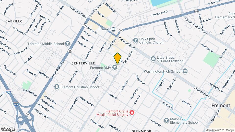 4255 Central Ave Map and Location Details