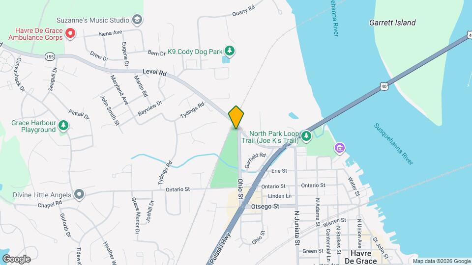 878 Ohio St Map and Location Details