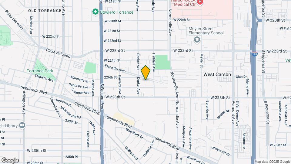 1430 Plaza del Amo Map and Location Details