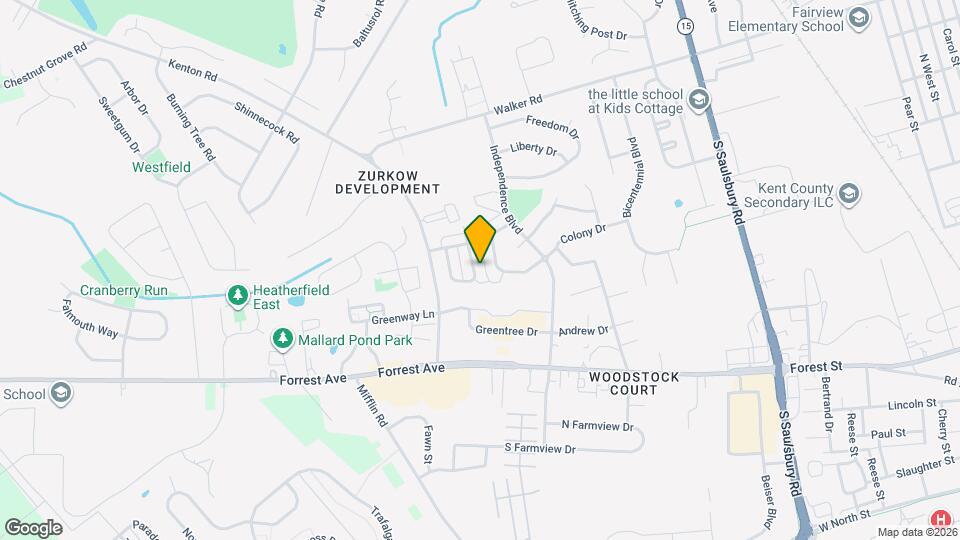 309 Cold Spring Pl Mapa y Detalles de la Ubicación