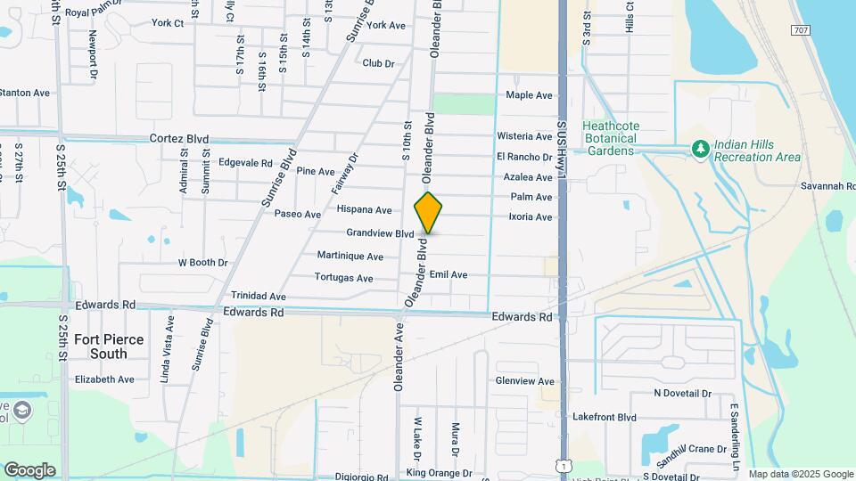2902 Oleander Blvd Map and Location Details