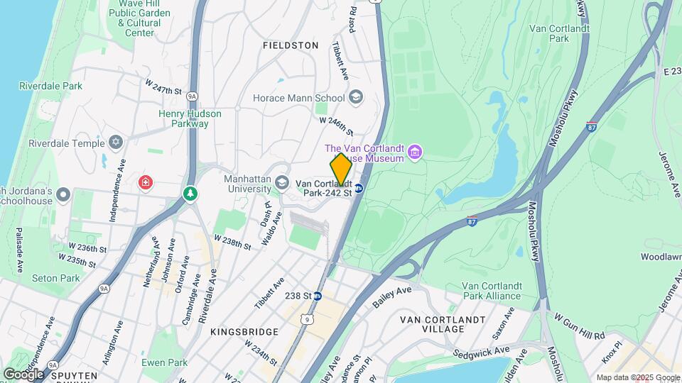 4652 Manhattan College Pky Mapa y Detalles de la Ubicación